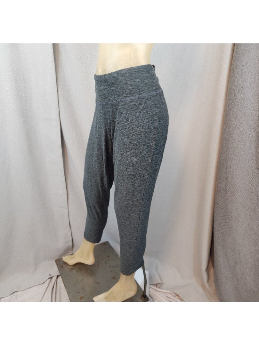 NB Dry New Balance Dark Gray Leggings Stretch Pants Yoga Pant XL XLARGE - Picture 6 of 7